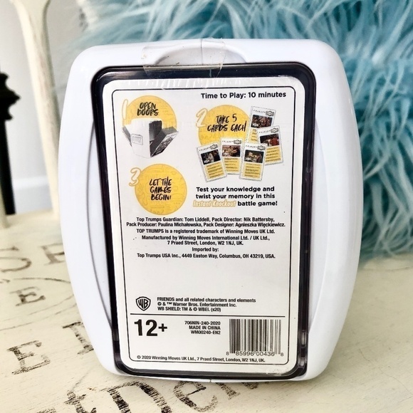 Friends, Card Game, Top Trumps Quiz, With A Twist, Friends TV Series, New - Picture 3 of 9